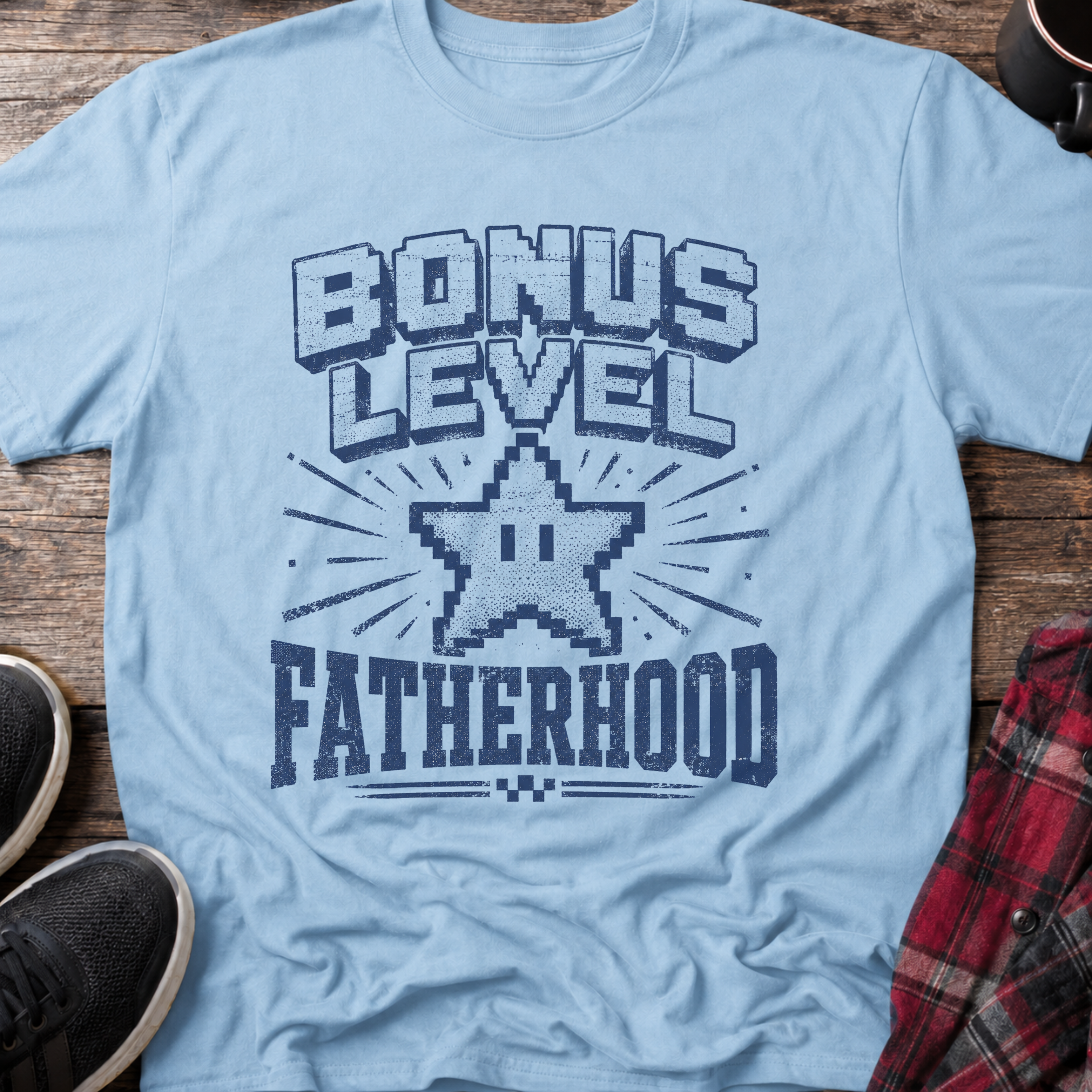 Bonus Level Fatherhood T-Shirt