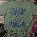 Bonus Level Fatherhood T-Shirt