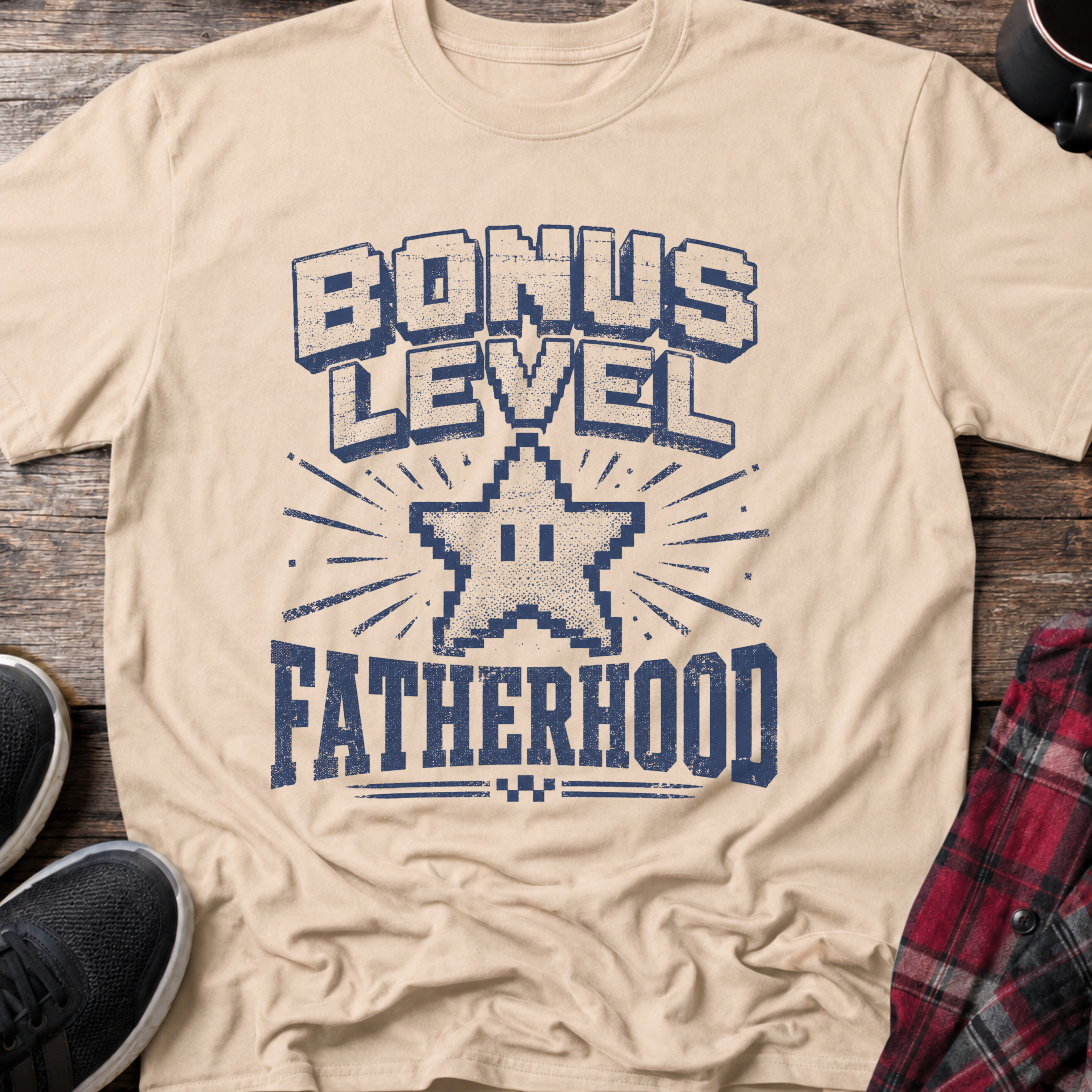 Bonus Level Fatherhood T-Shirt