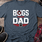 Bugs Fear Dad Dark T-Shirt
