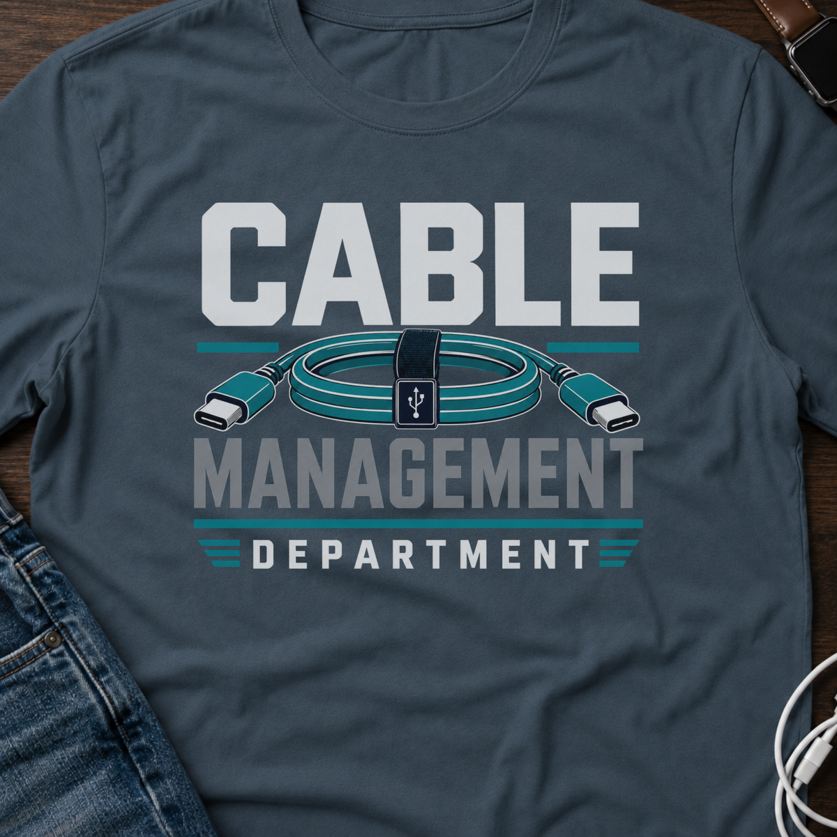 Cable Management Department T-Shirt