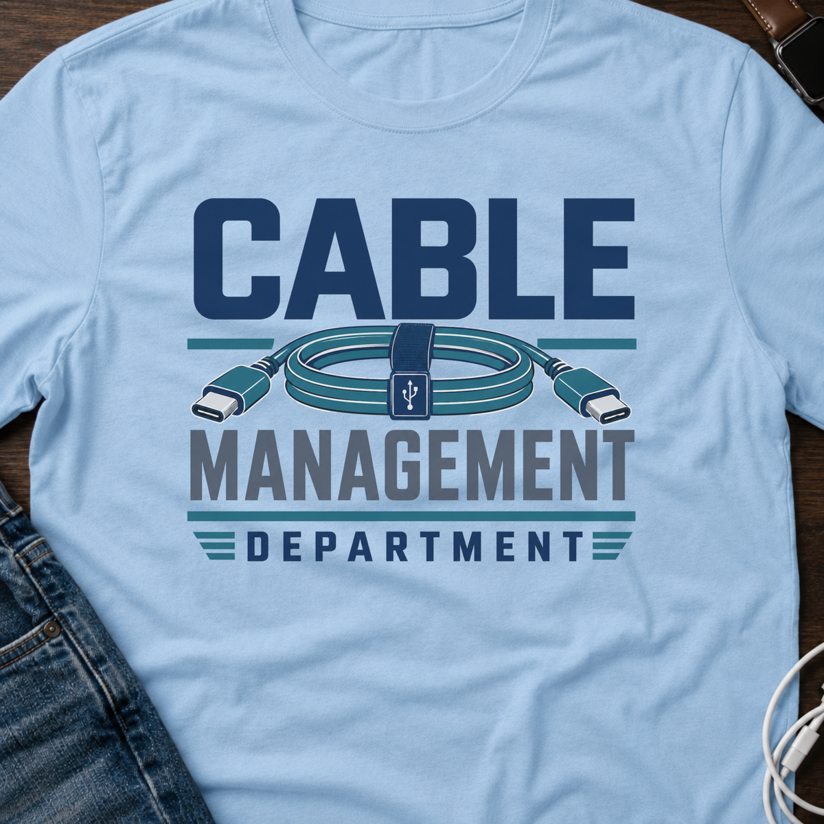 Cable Management Department T-Shirt