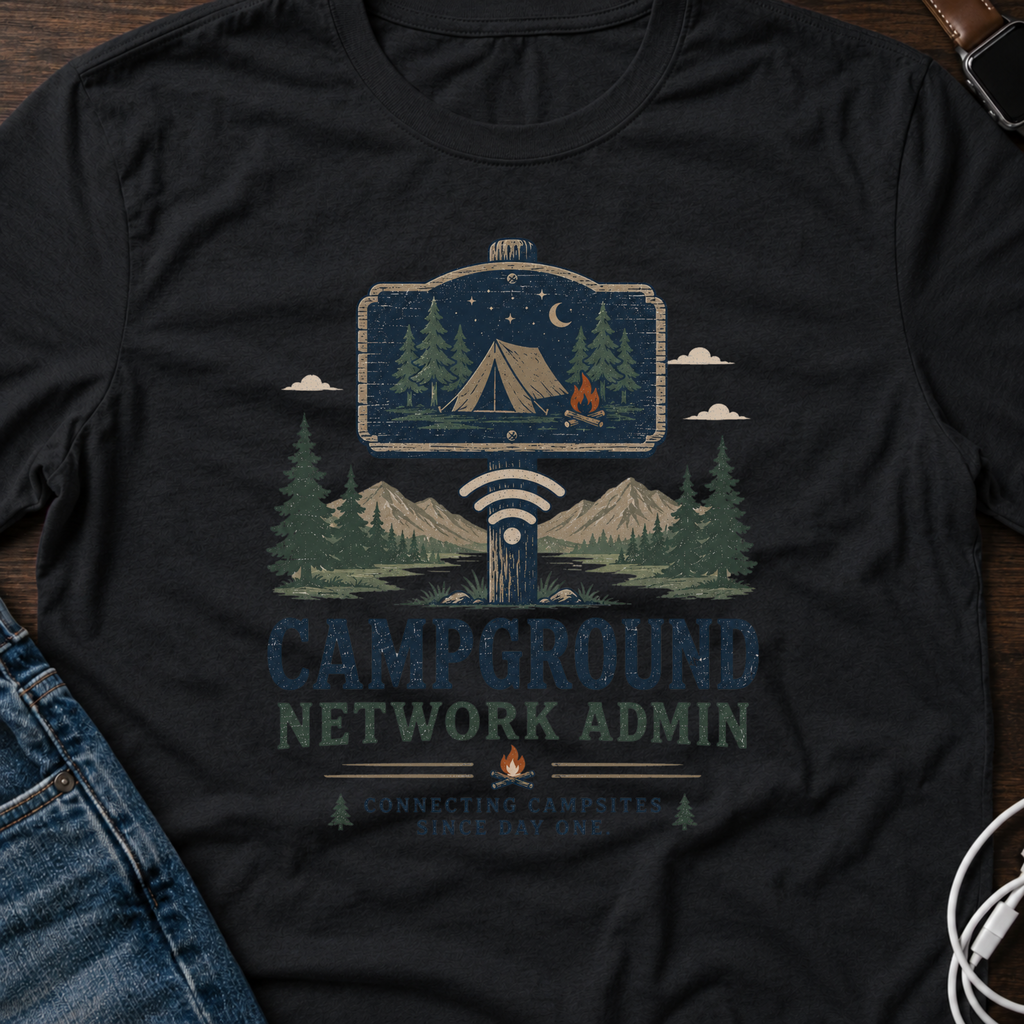 Campground Network Admin T-Shirt