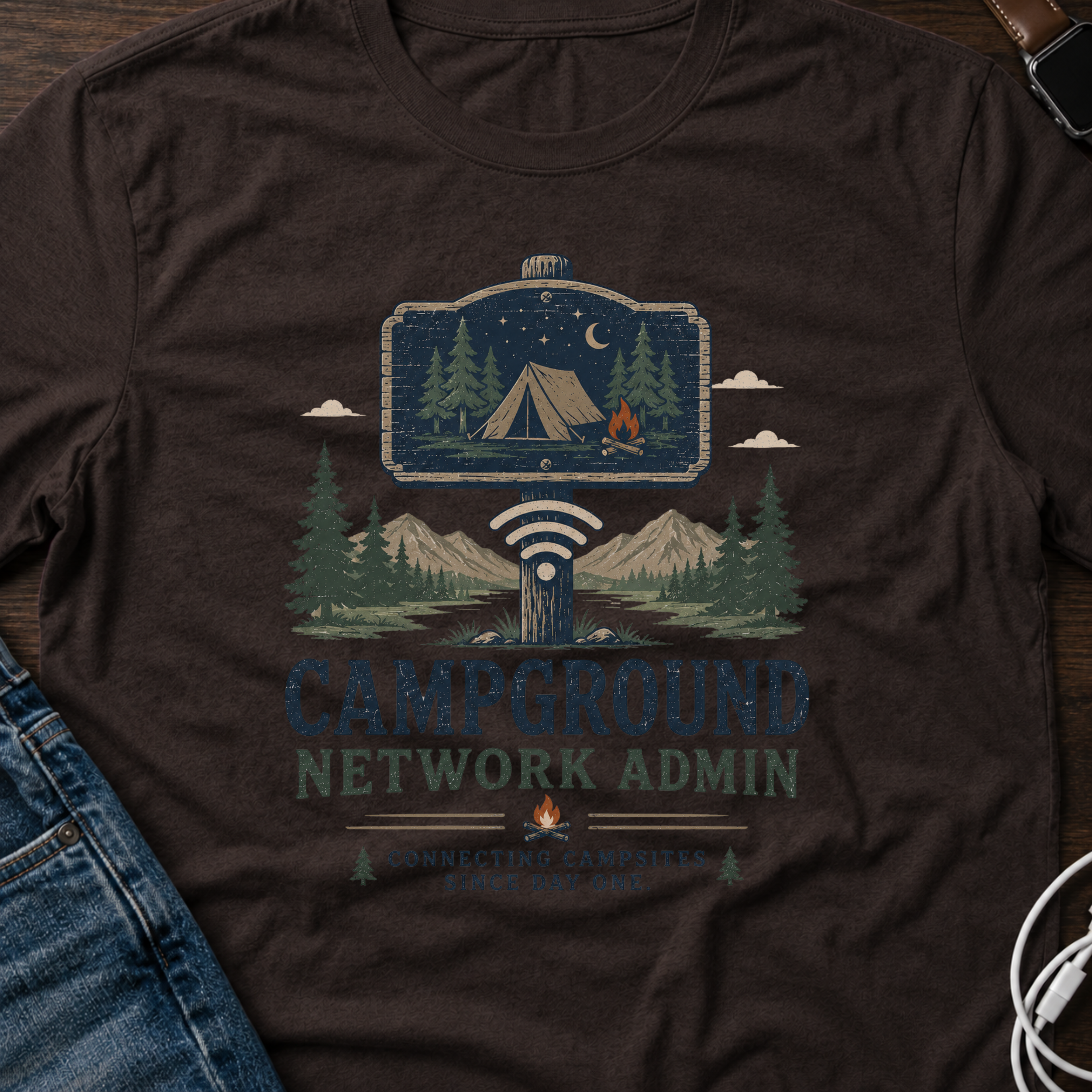 Campground Network Admin T-Shirt