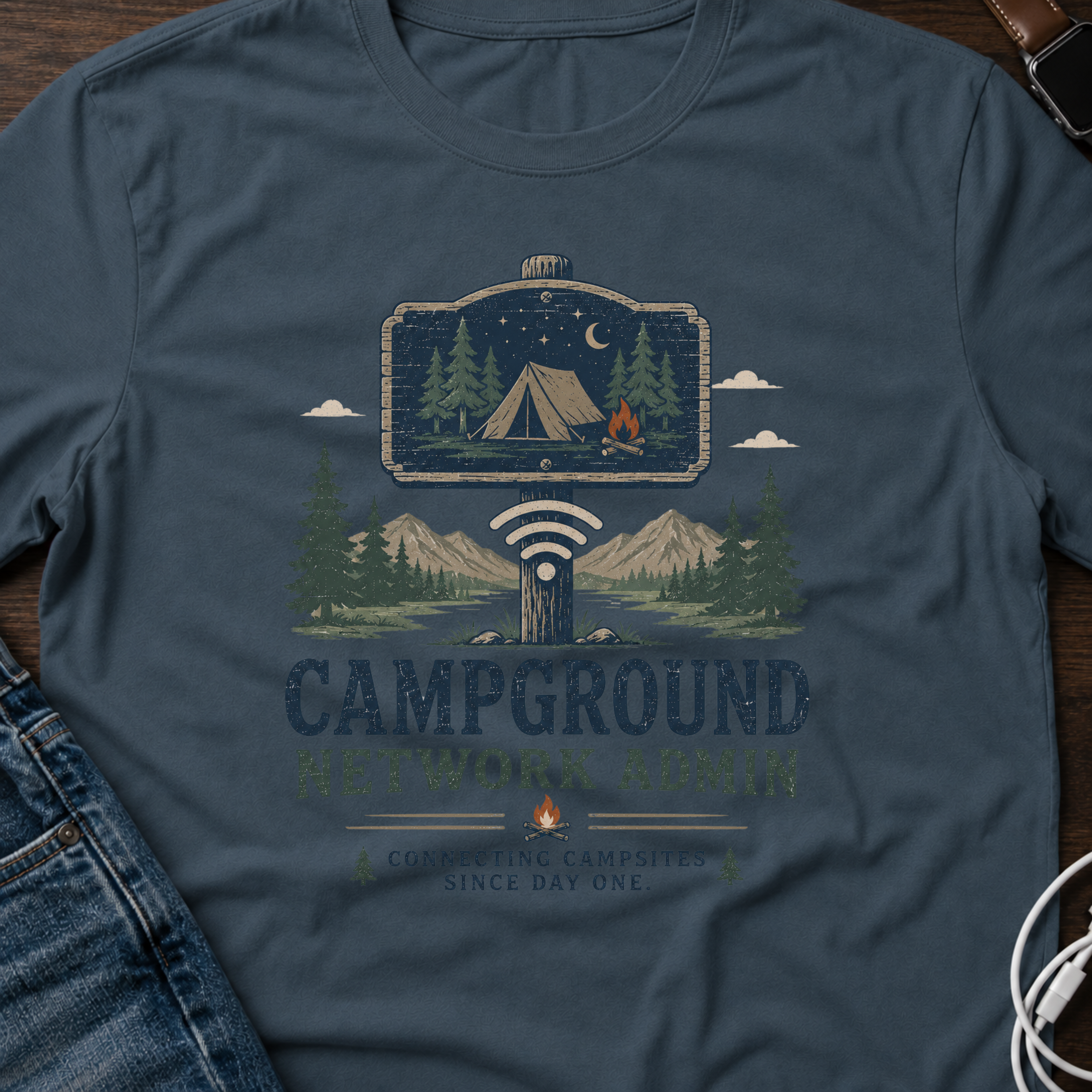Campground Network Admin T-Shirt