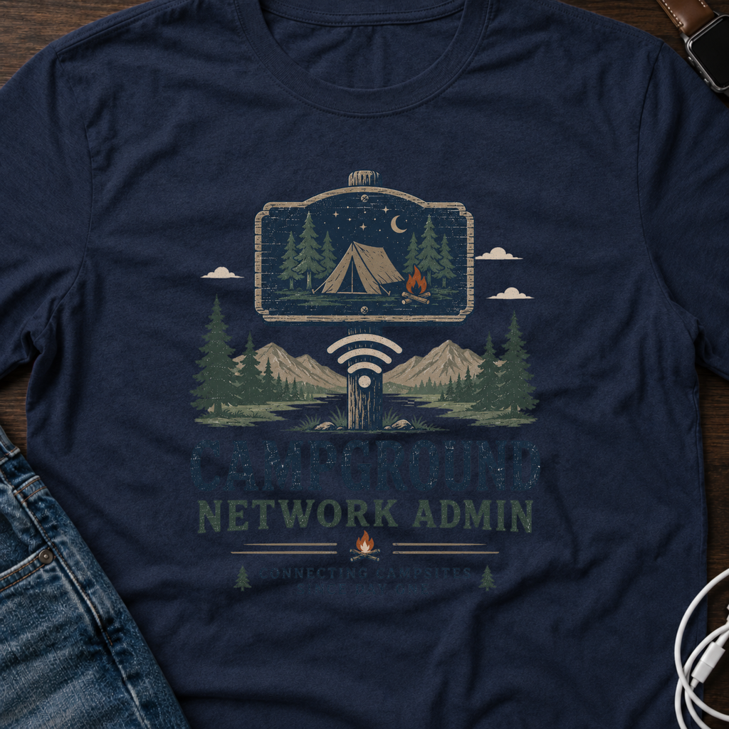 Campground Network Admin T-Shirt
