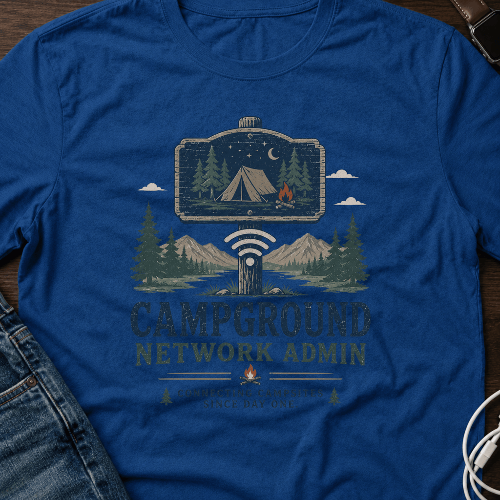 Campground Network Admin T-Shirt