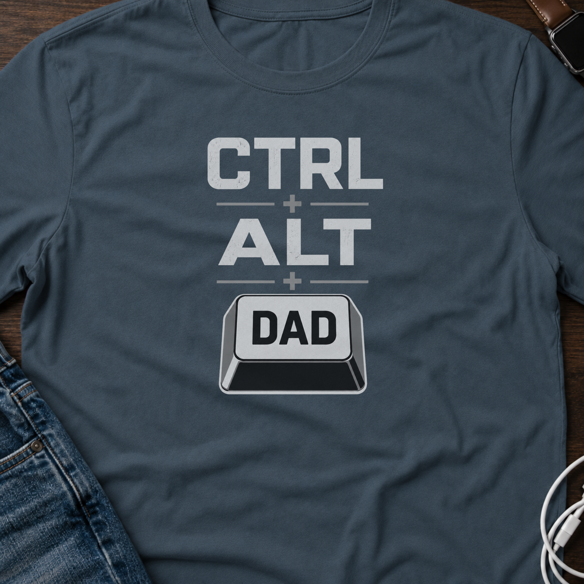 CTRL + ALT + DAD T-Shirt