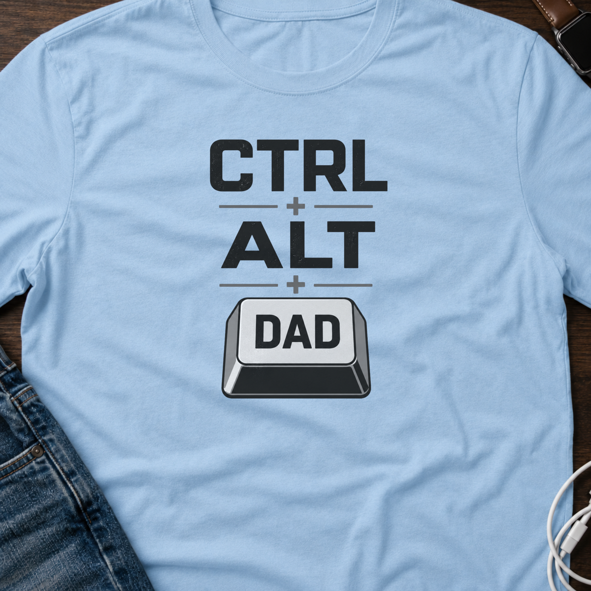 CTRL + ALT + DAD T-Shirt