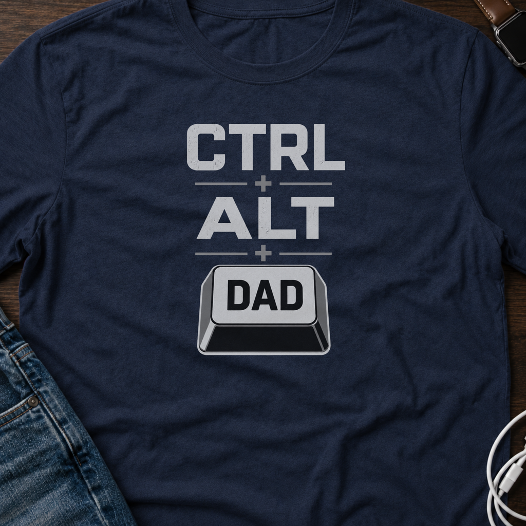 CTRL + ALT + DAD T-Shirt