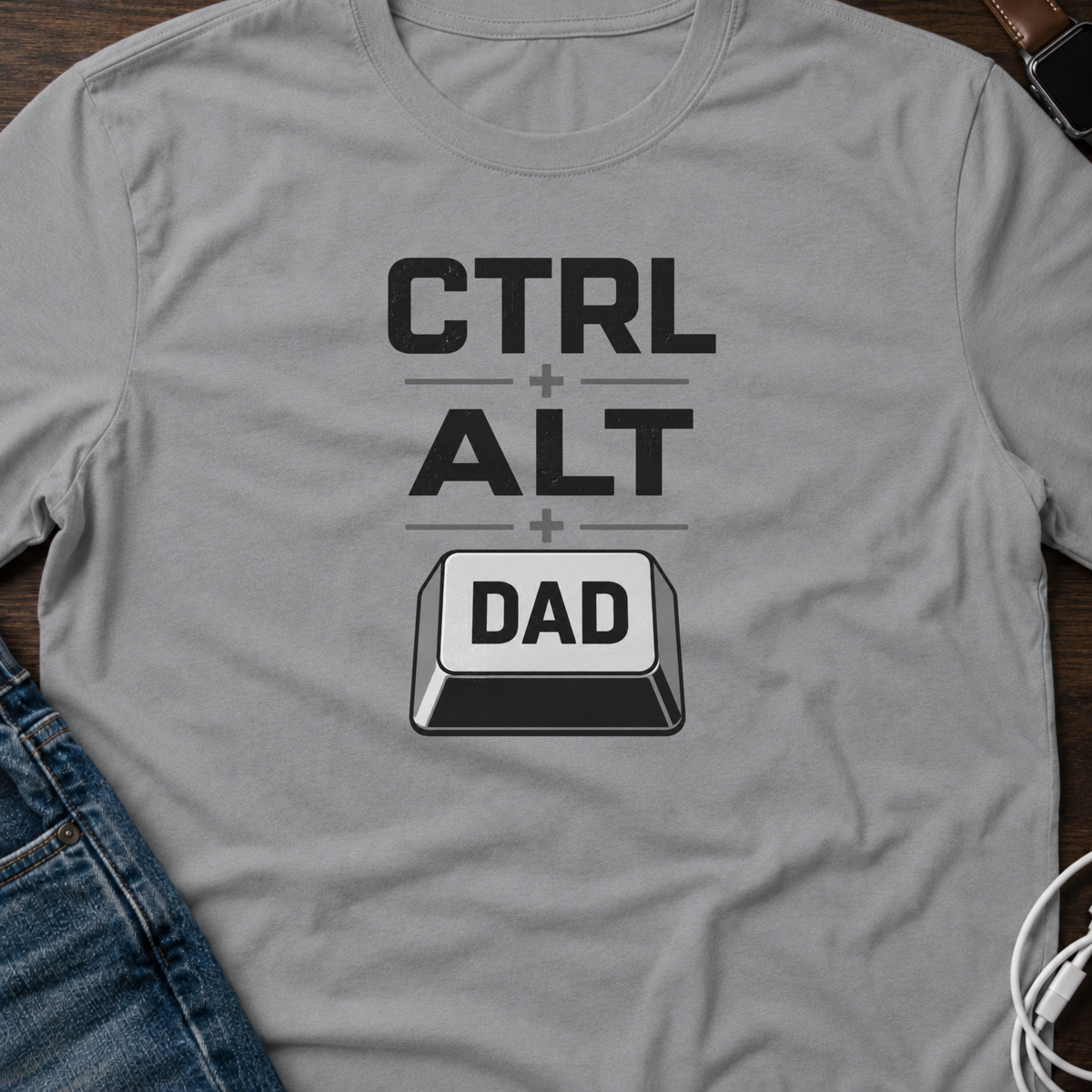 CTRL + ALT + DAD T-Shirt