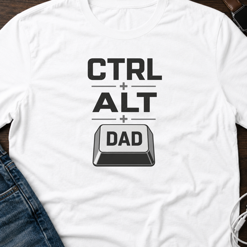 CTRL + ALT + DAD T-Shirt
