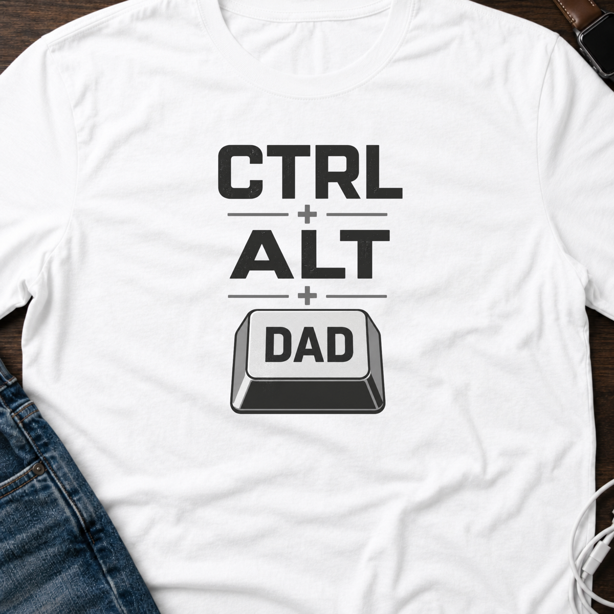 CTRL + ALT + DAD T-Shirt