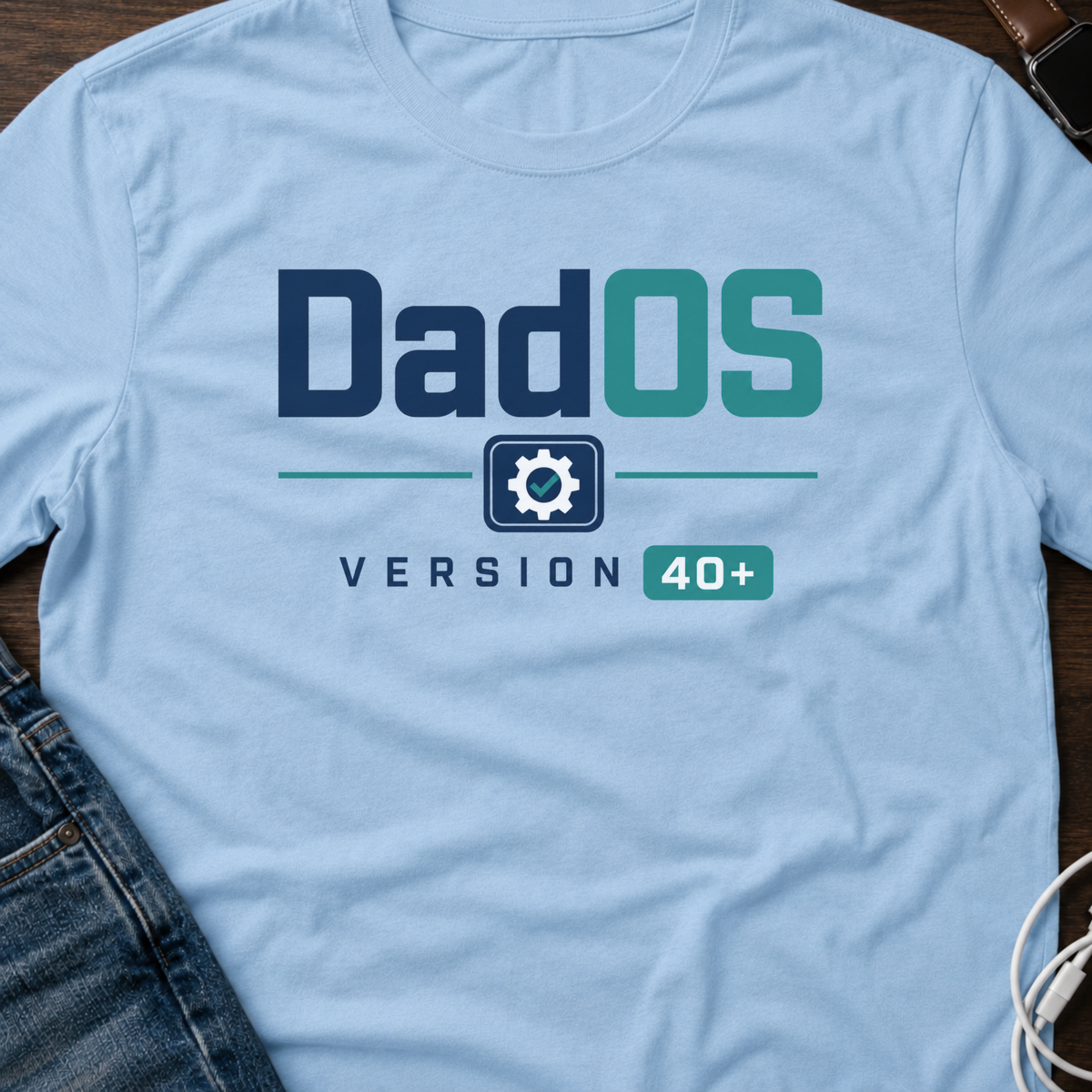 DadOS Version 40+ T-Shirt