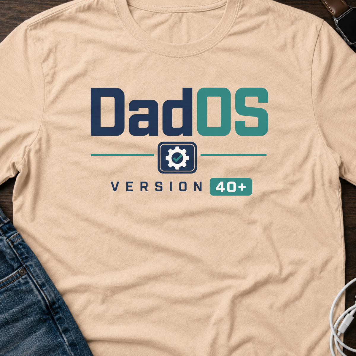 DadOS Version 40+ T-Shirt