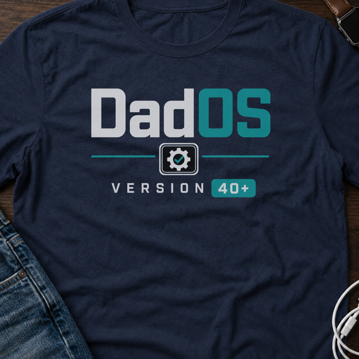 DadOS Version 40+ T-Shirt