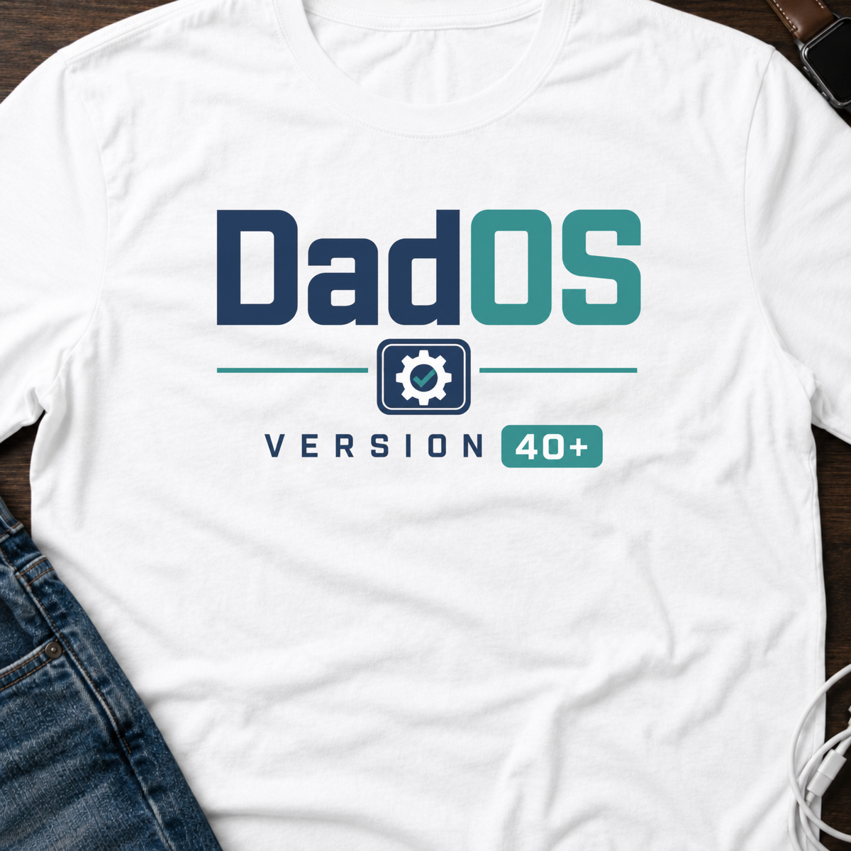 DadOS Version 40+ T-Shirt