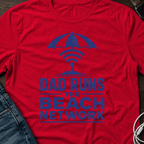 Dad Runs the Beach Network T‑Shirt