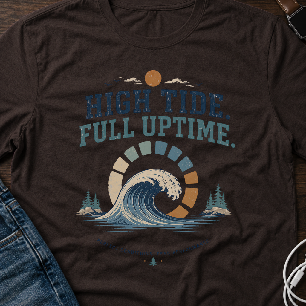 High Tide, Full Uptime T-Shirt