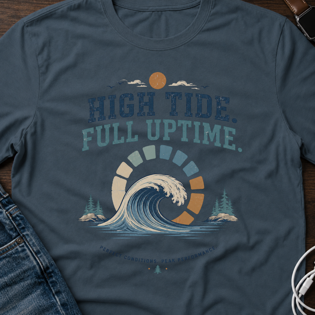 High Tide, Full Uptime T-Shirt