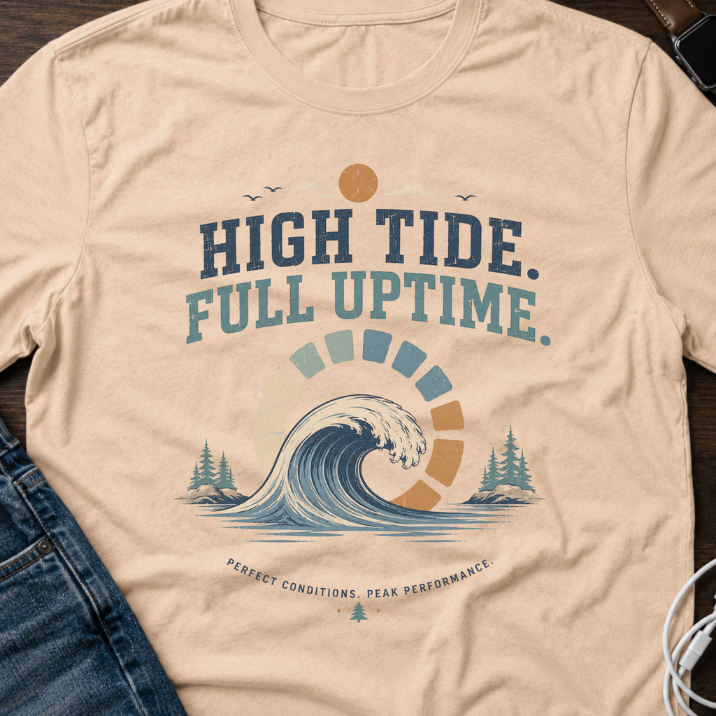 High Tide, Full Uptime T-Shirt