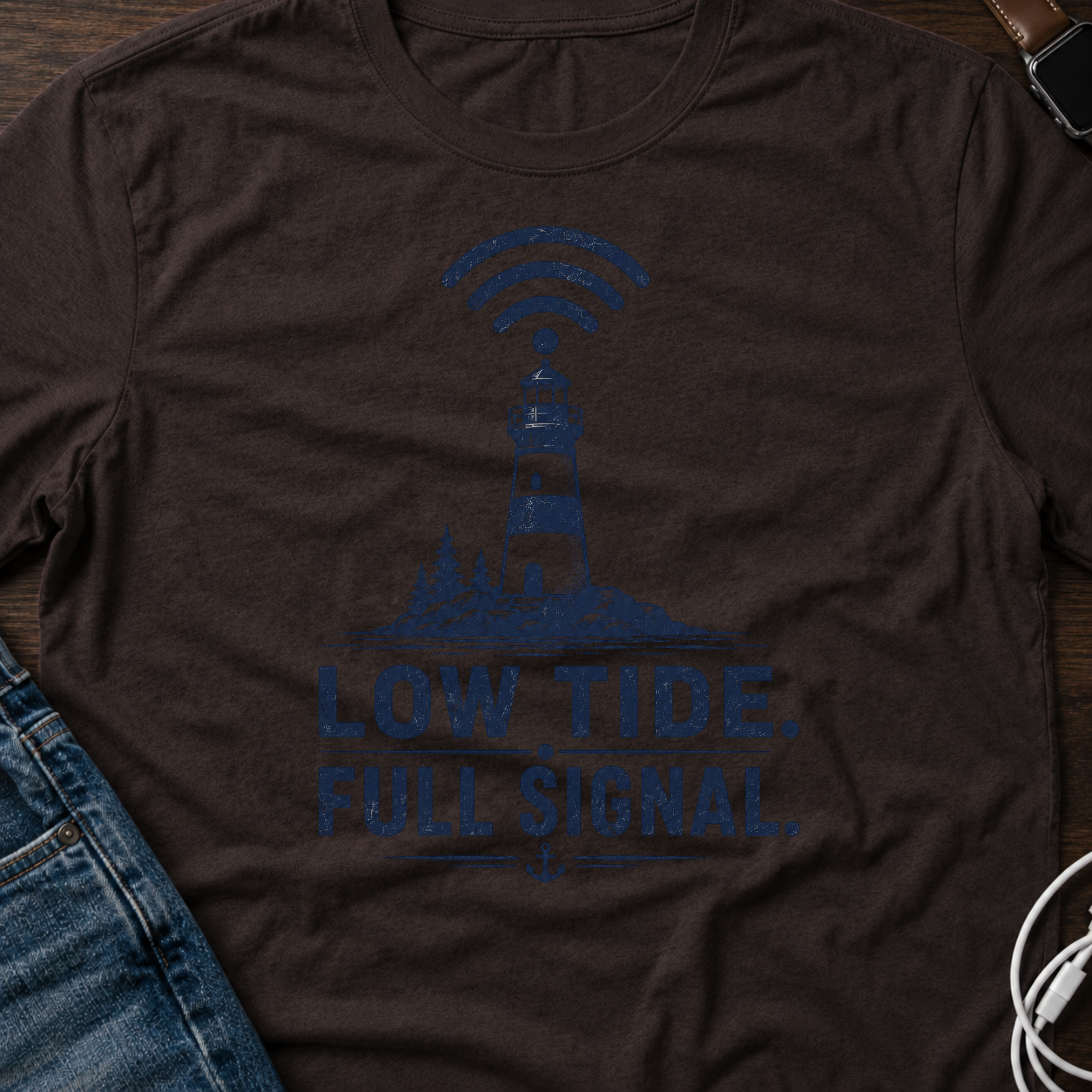 Low Tide, Full Signal T-Shirt