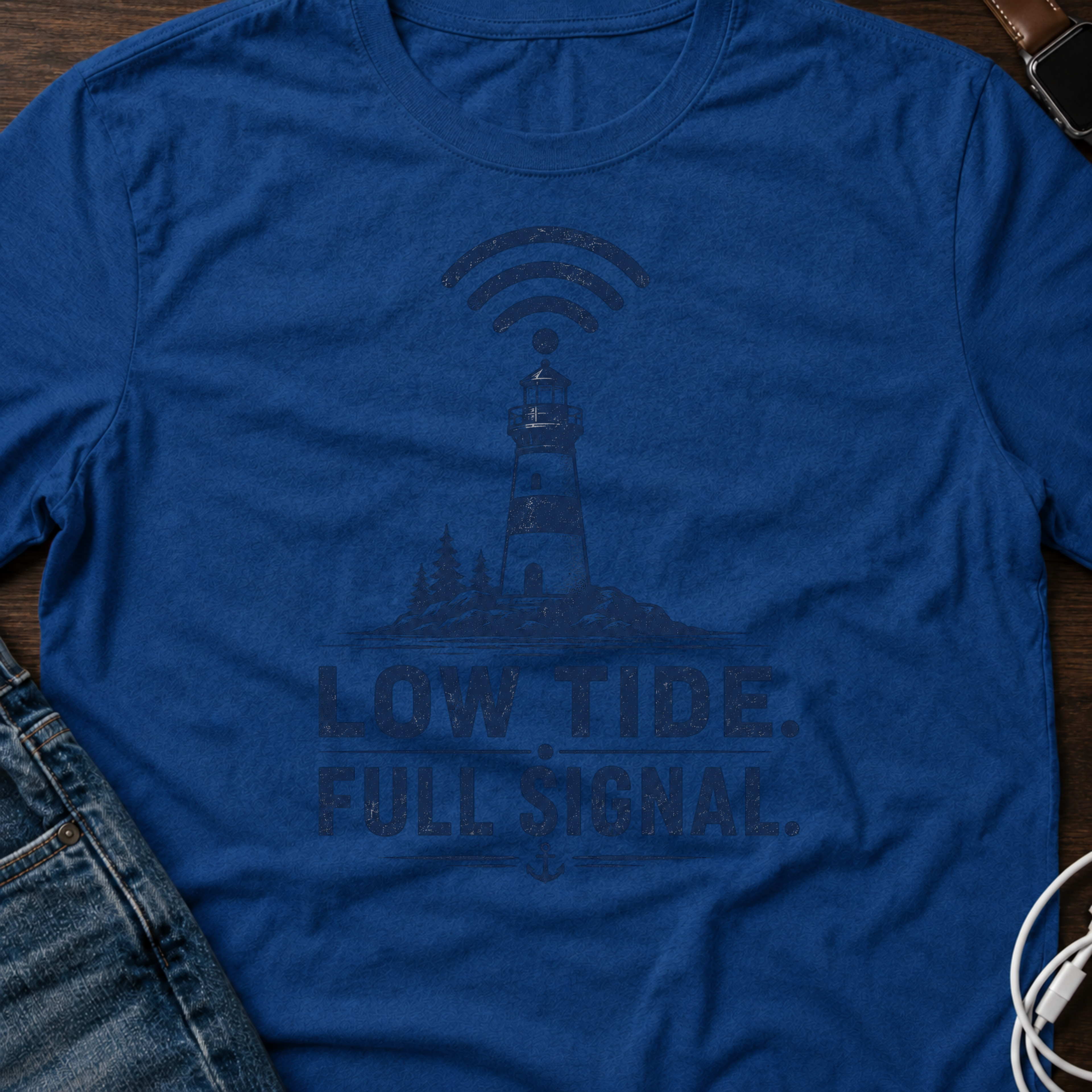 Low Tide, Full Signal T-Shirt