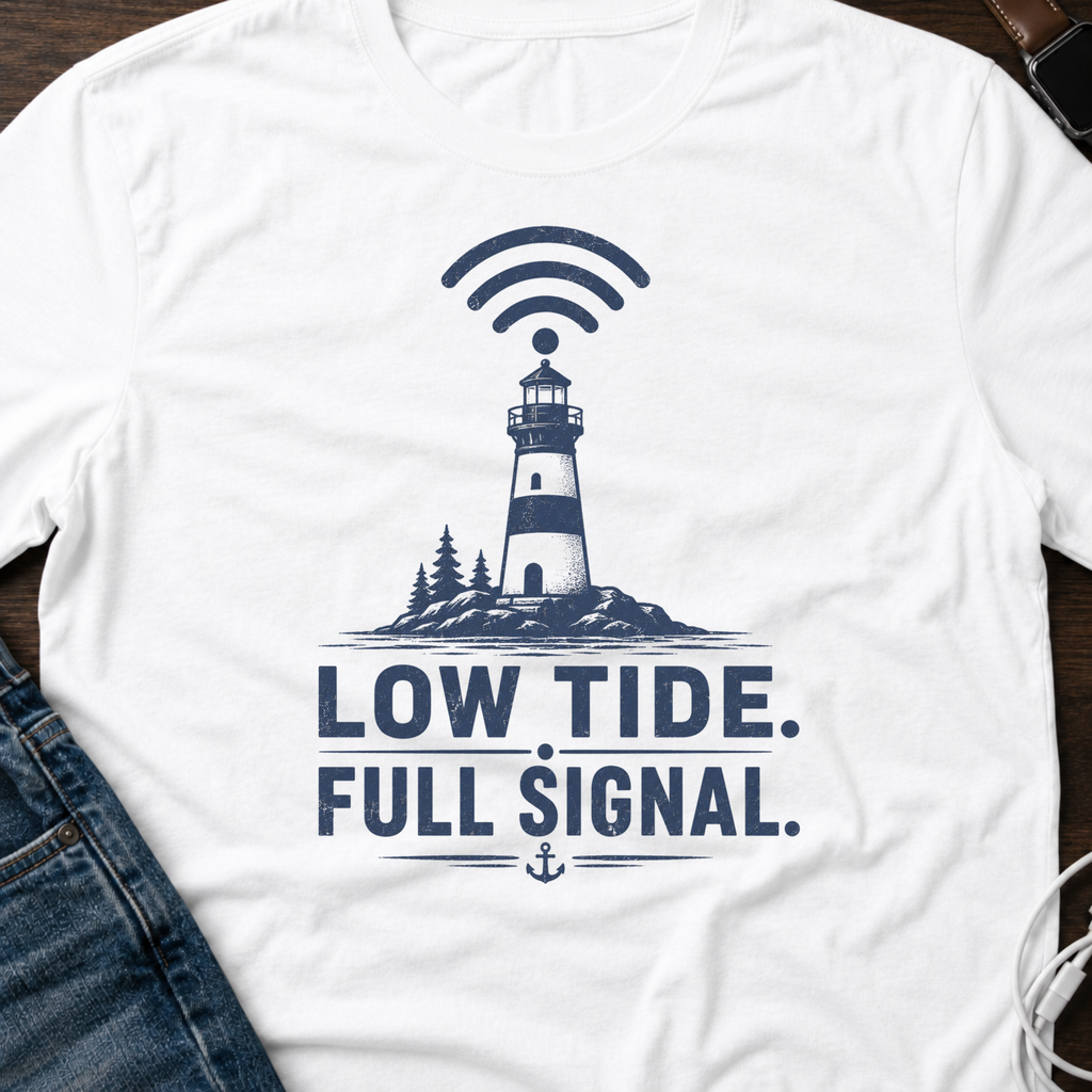 Low Tide, Full Signal T-Shirt