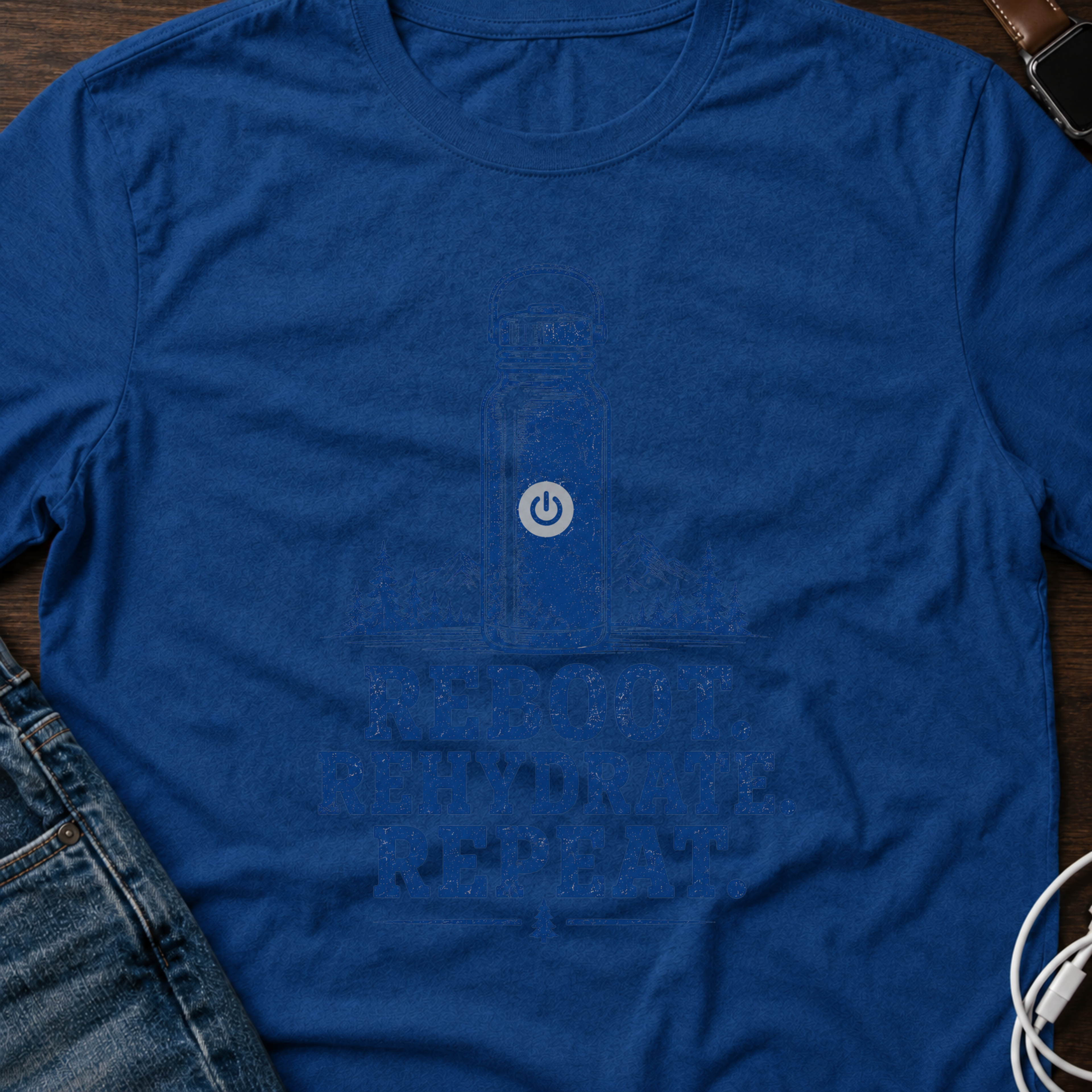 Reboot. Rehydrate. Repeat. T-Shirt