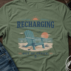 Recharging Out of Office T-Shirt