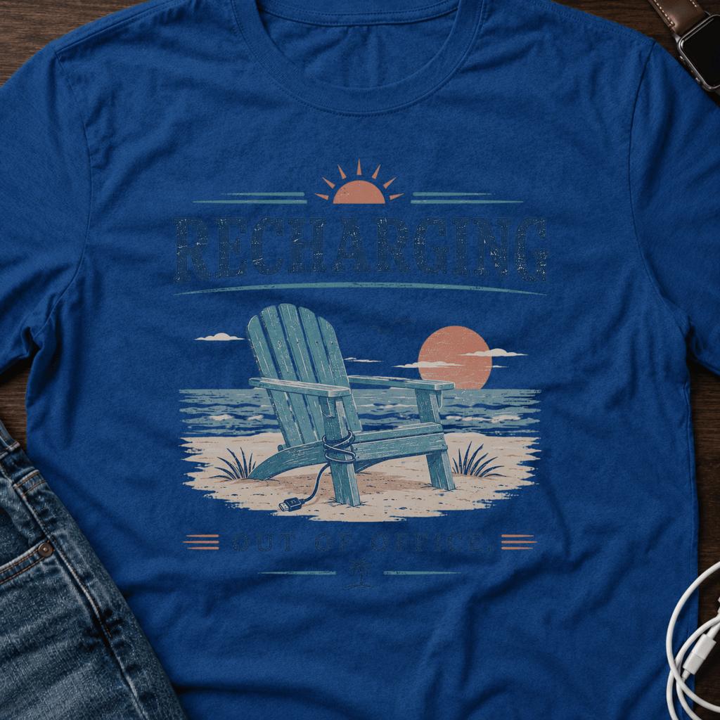 Recharging Out of Office T-Shirt