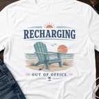 Recharging Out of Office T-Shirt