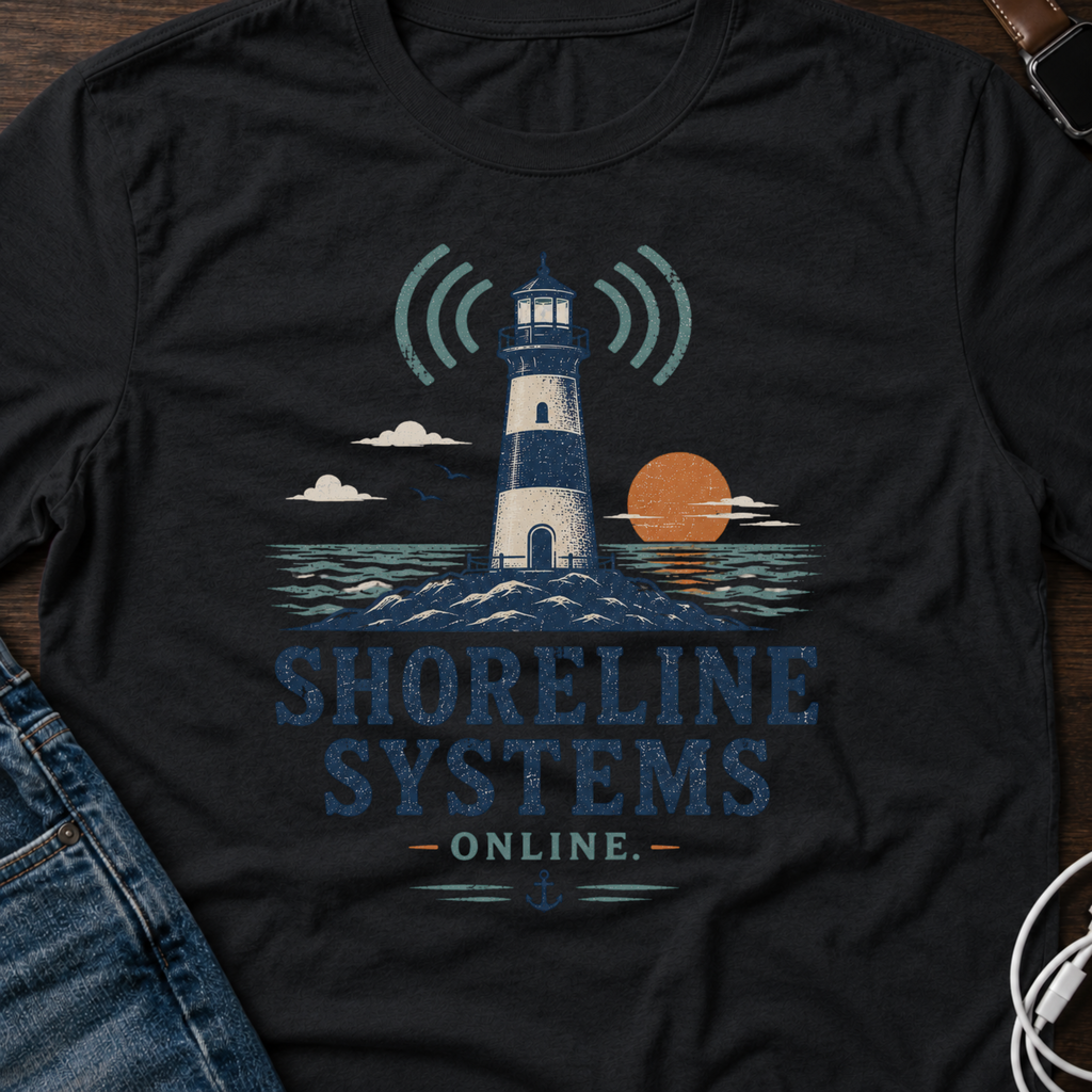 Shoreline Systems Online T‑Shirt