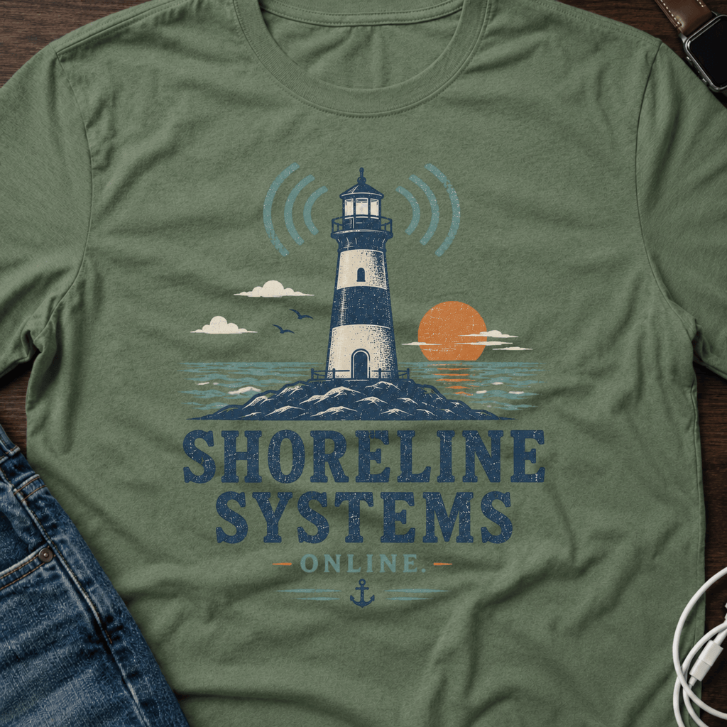Shoreline Systems Online T‑Shirt