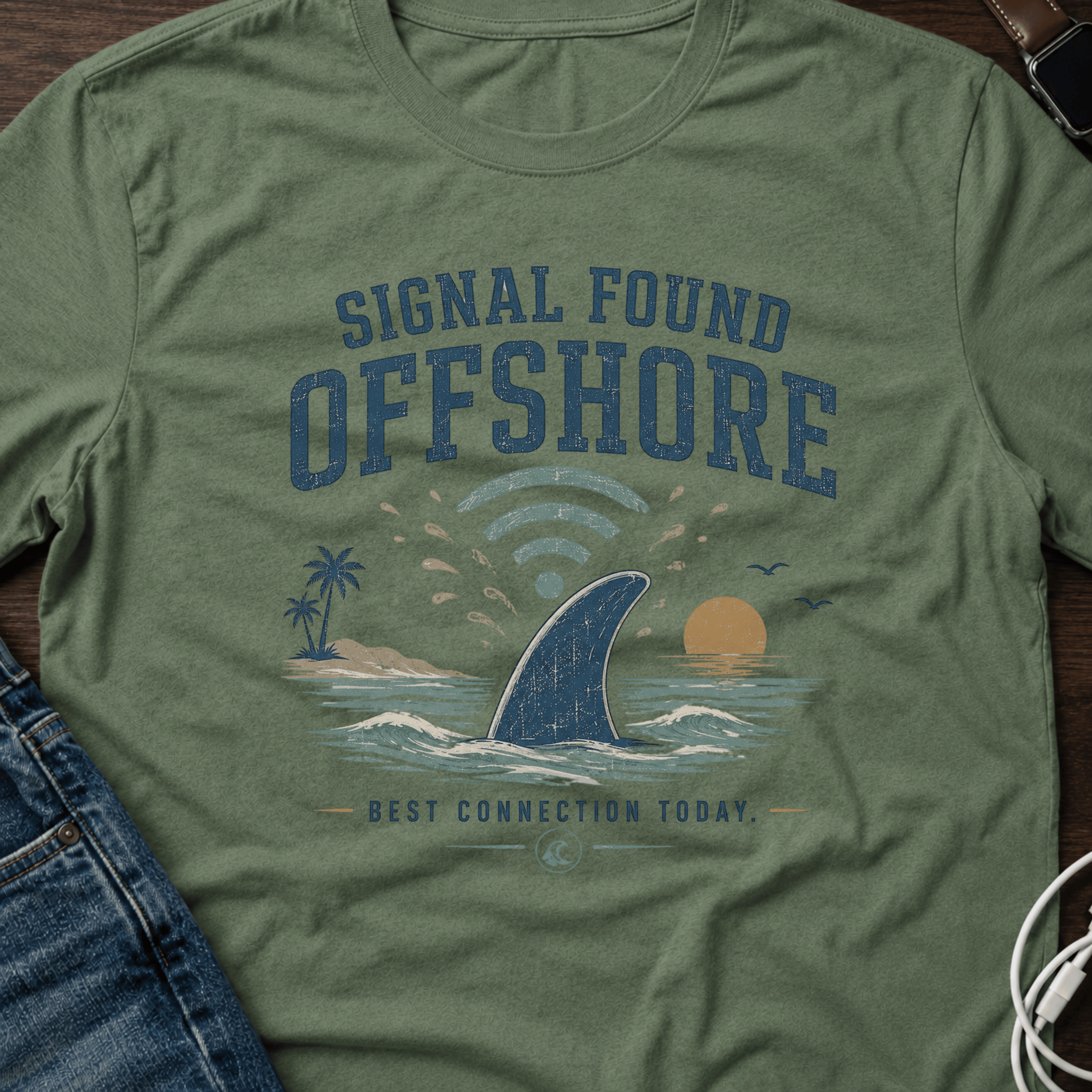 Signal Found Offshore T-Shirt