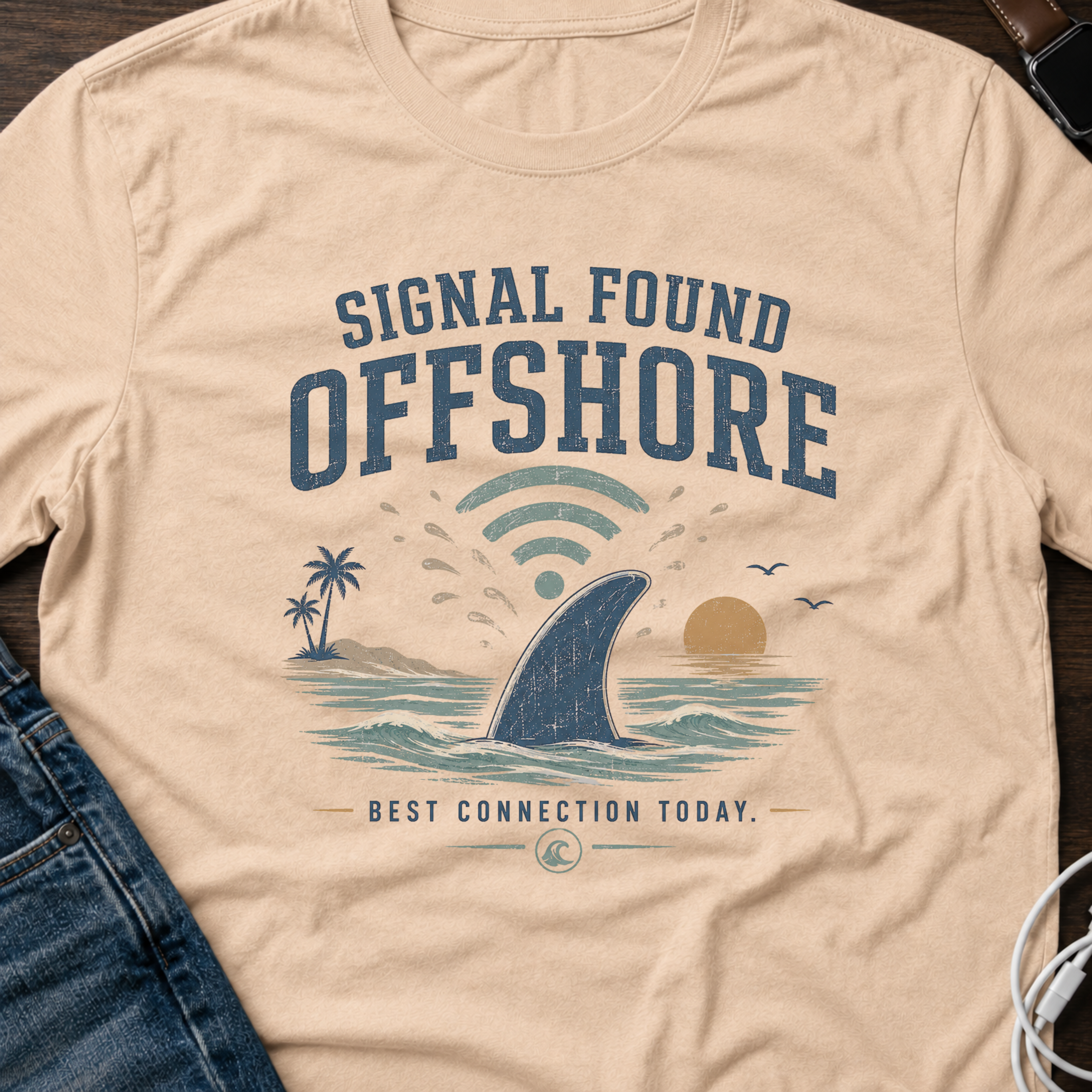 Signal Found Offshore T-Shirt