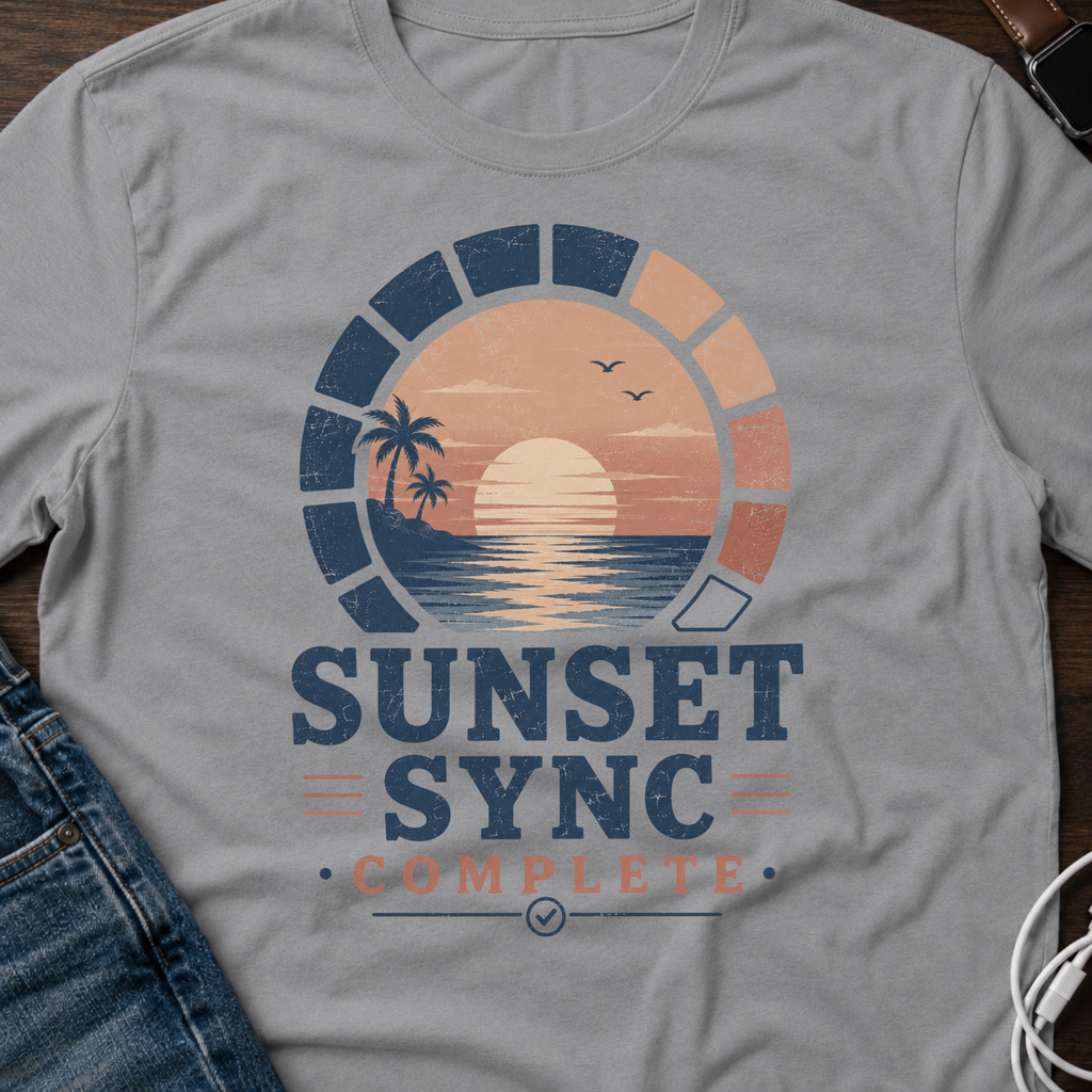 Sunset Sync Complete T-Shirt